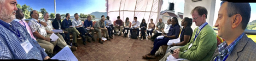 panorama pic of break-out session attendees