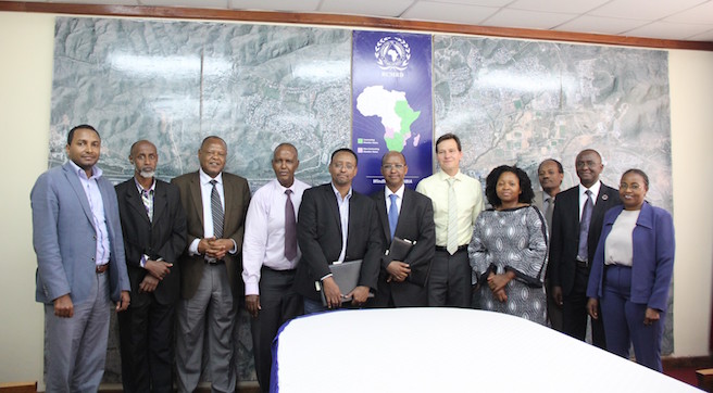 Group photo of attendees of the MOU signing