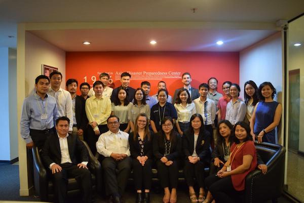 Group photo of training participants and instructors