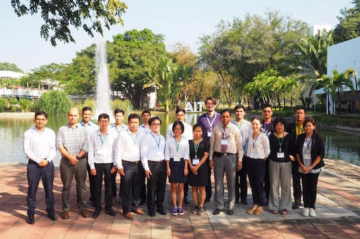 Group Photo of participants outside of AIT