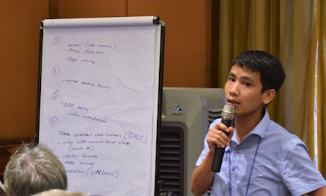 Pham Ngoc Hai at RLCMS Workshop
