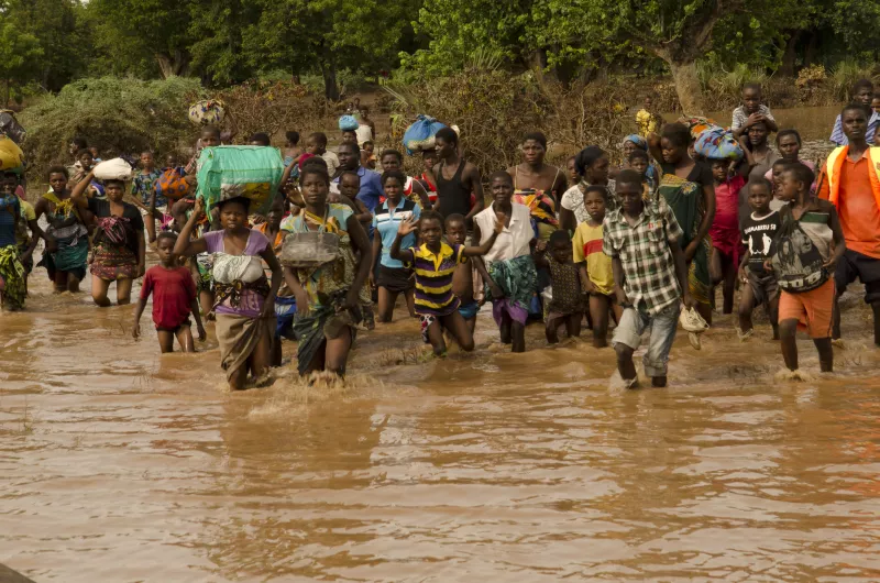 Malawi flooding Credit: Arjan van de Merwe/UNDP