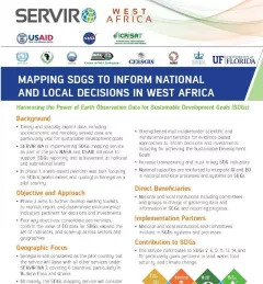 fact sheet on Mapping SDGs in West Africa