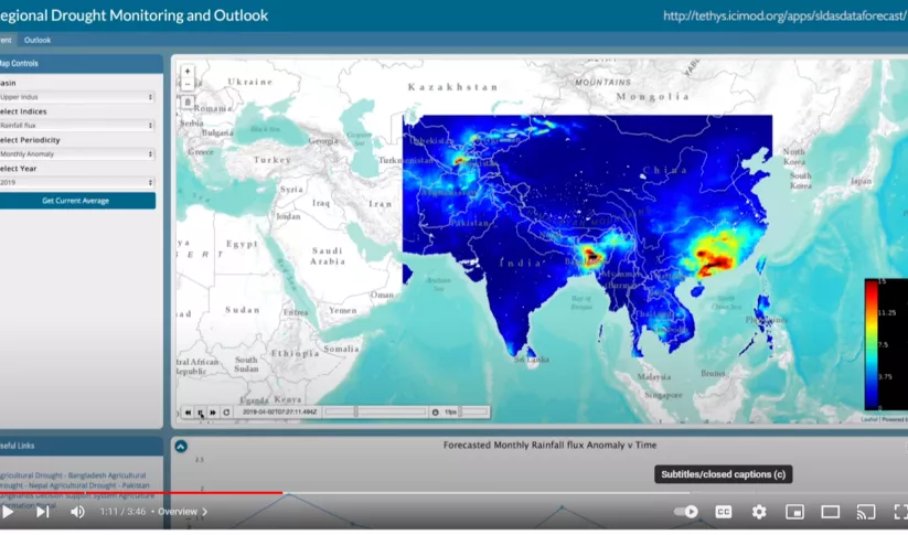 Regional Drought Monitoring and Early Warning System screenshot